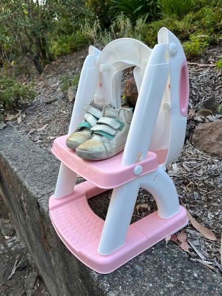 Photo of free Girls Shoes & potty training steps (26 Mission Ave, San Rafael) #1