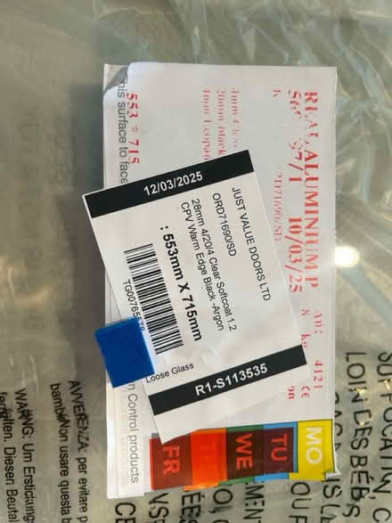Photo of free Glass window- brand new (BR1 Sundridge park) #2