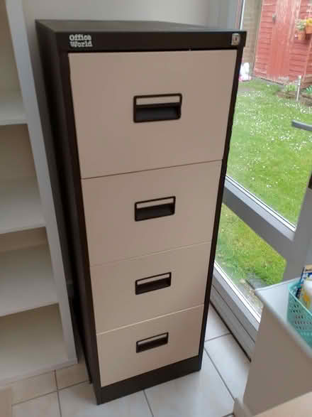 Photo of free 4 drawer filing cabinet (Ardley OX27) #1
