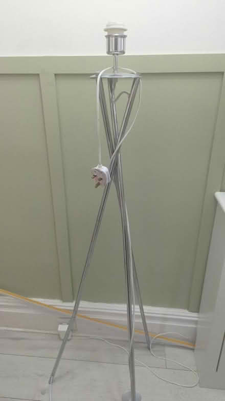 Photo of free Chrome tripod lamp (Morecambe) #1