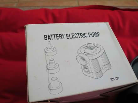 Photo of free Air bed and battery pump (Southdown) #4