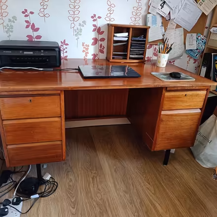 Photo of free Wooden Desk (Draycott) #1