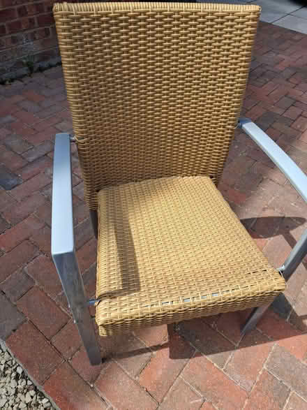 Photo of free 2 x plastic chairs (Norbiton KT1) #3