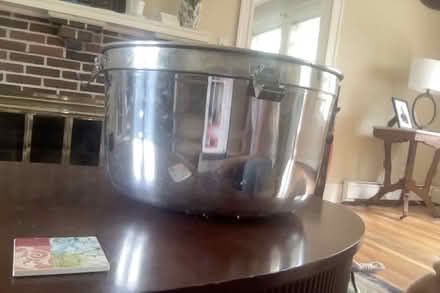Photo of free large stainless tubs (Belmont) #2