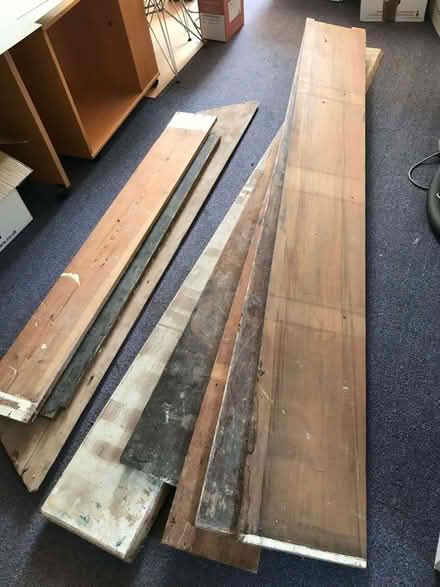Photo of free Pine board - bundle of various sizes of old pine (Lewes BN7) #1