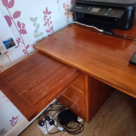 Photo of free Wooden Desk (Draycott) #4
