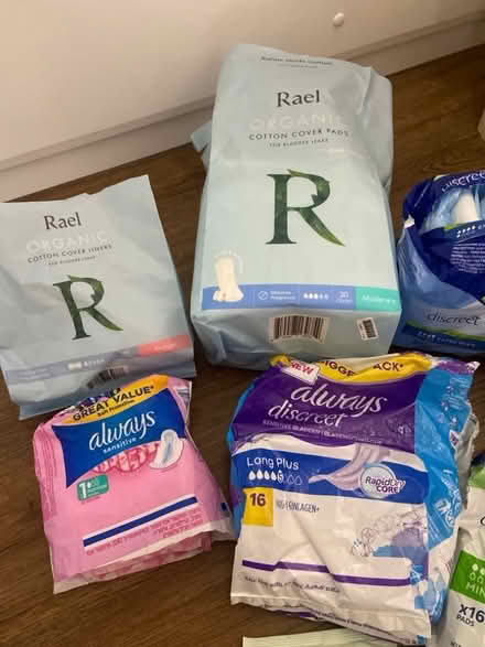 Photo of free Selection of pantliners for bladder control (Cockermouth CA13) #2