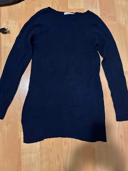 Photo of free Ladies navy long sweater medium (L5L 5P5) #1