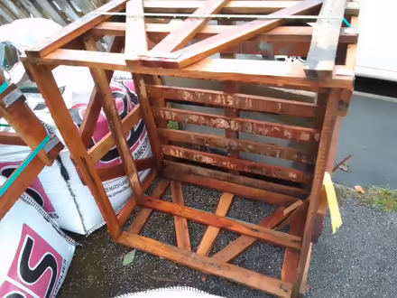 Photo of free 2 large strong wood crates (Ponsanooth TR3) #2