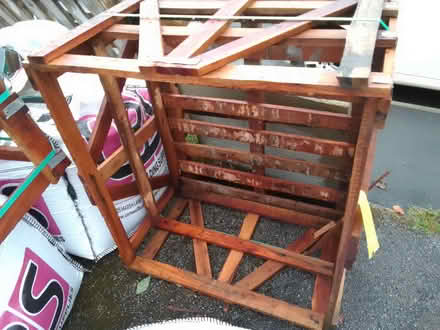 Photo of free 2 large strong wood crates (Ponsanooth TR3) #2