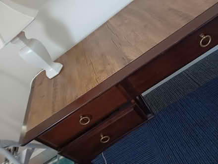 Photo of Good solid desk dressing table (Workington) #4