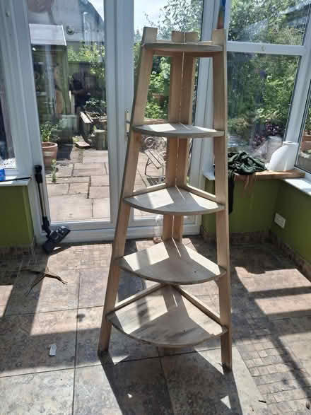 Photo of free Tall Triangular shelving (Endmoor) #1