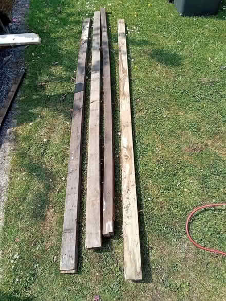 Photo of free Wood 8ft long 3" x 2" (75mm x 45mm) (Brickhill MK41) #1