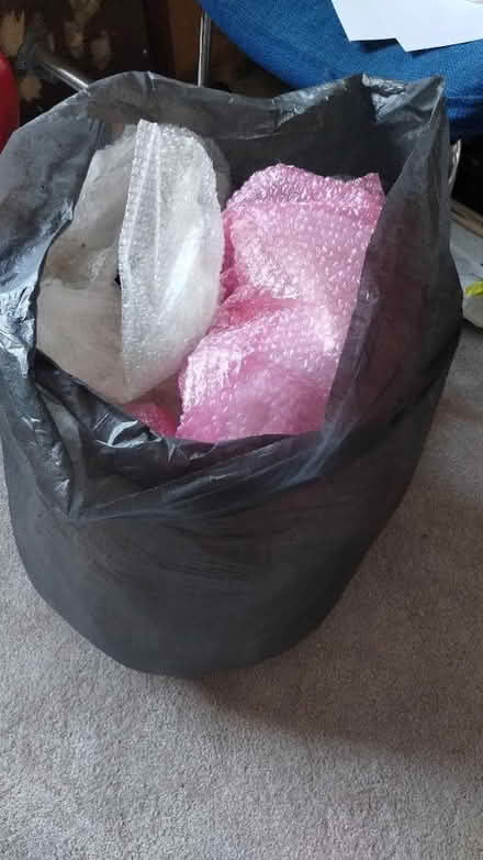 Photo of free Bag of used bubble wrap (Heaton Chapel SK4) #1