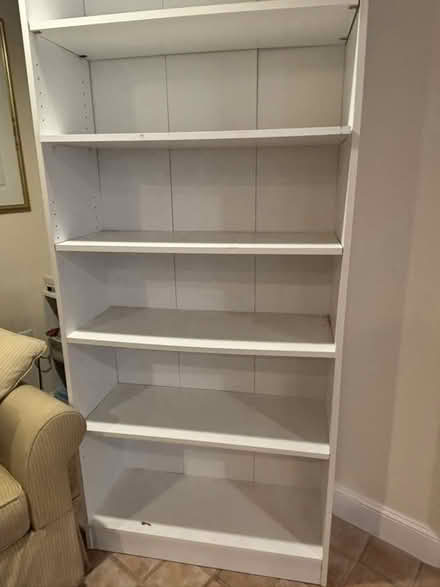 Photo of free White book shelf (Boston South End) #1