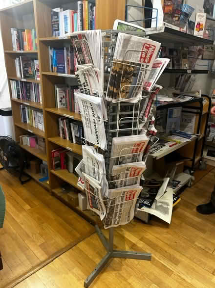 Photo of free newspaper and post card spinners (kings cross) #1