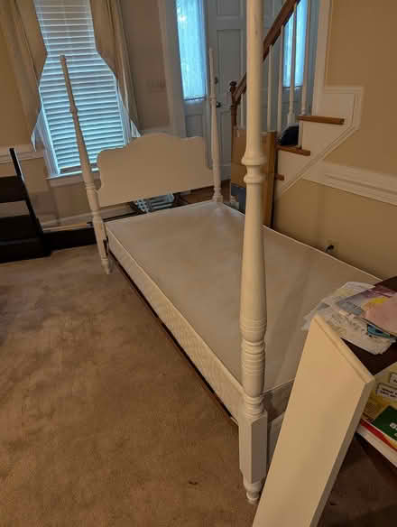 Photo of free Single bed frame (Near Bond Park in Cary) #3