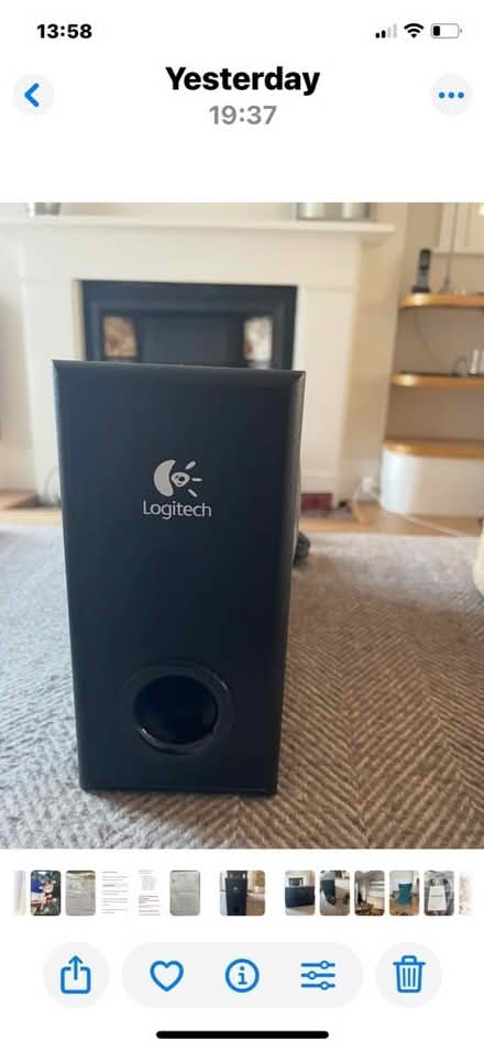 Photo of free Logitech speaker system with sub woofer (Richmond TW9) #1