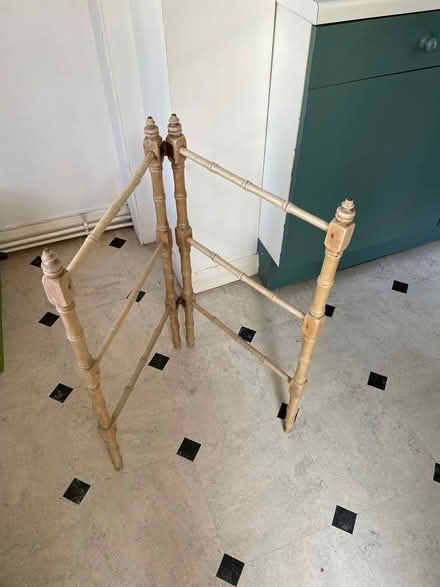 Photo of free Wooden antique style clothes stand (Upper Holloway N19) #2