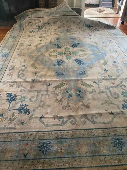 Photo of free 9' x 12' Ruggable (washable) + pad (Ardmore) #1