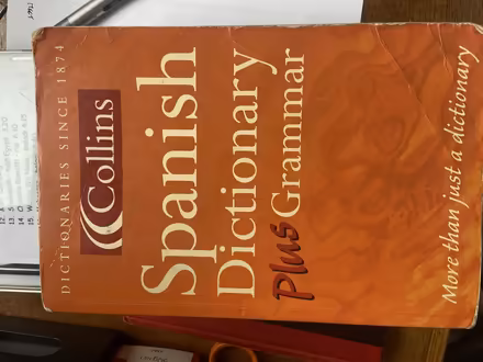 Photo of free Spanish dictionary (Tolroy TR27) #1