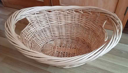 Photo of free Oval wicker basket (Garden City OX5) #2