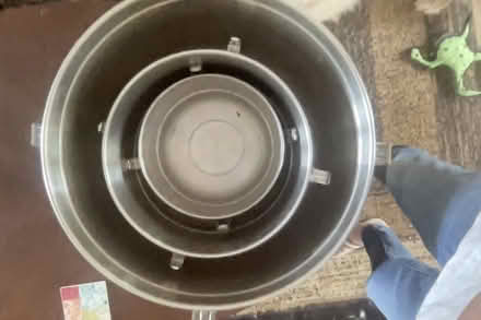 Photo of free large stainless tubs (Belmont) #1