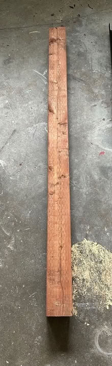 Photo of free Remnant pressure treated 4x4 (Ballard) #1
