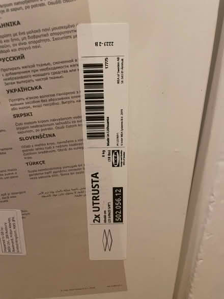 Photo of free IKEA Utrusta melamine shelves (South Hampstead, NW6) #2