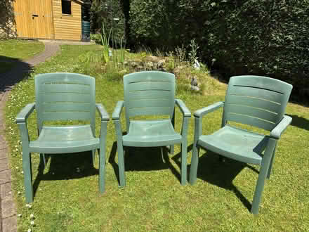 Photo of free pvc garden chairs - 3 (Tunbridge Wells N. TN4) #1