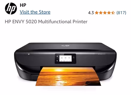 Photo of free HP Envy 5020 multifunctional printer (HR4) #2