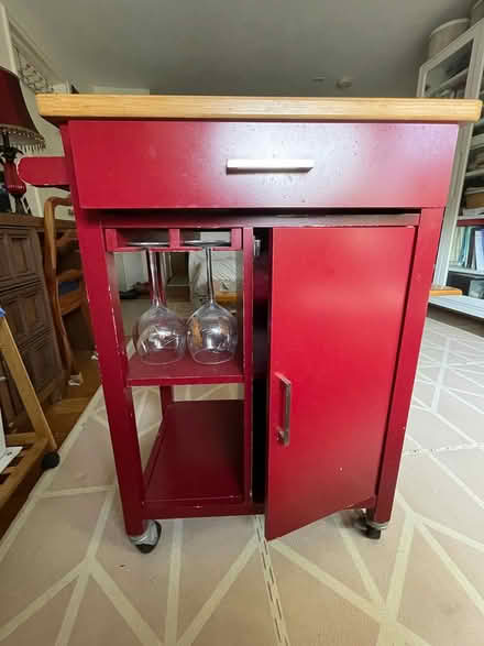Photo of free Rolling Kitchen Cart (Thoreau) #2