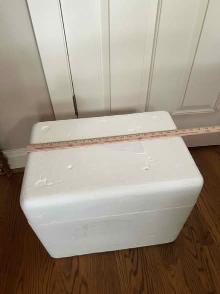 Photo of free Styrofoam cooler (Cherrydale North Arlington VA) #1