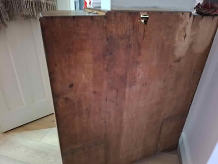 Photo of free antique Wooden cabinet drop-front (CB5 8PA) #4