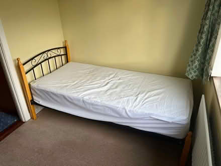 Photo of free Single bed mattress included (Greystones) #1