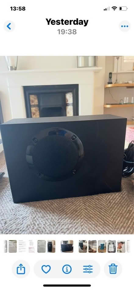 Photo of free Logitech speaker system with sub woofer (Richmond TW9) #2