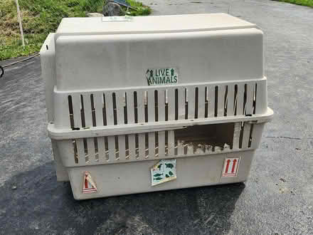 Photo of free large Dog Crate (virgil) #1
