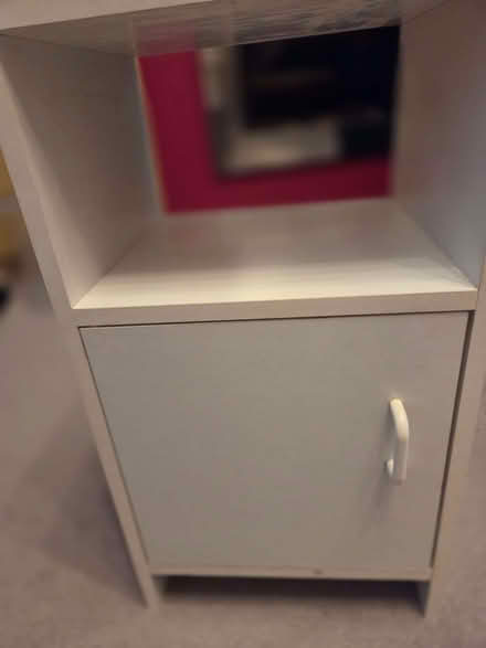Photo of free White bedside cabinet (Barkingside IG5) #1