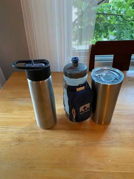 Photo of free Water bottles and coffee/tea mugs (Lowell and highland) #2