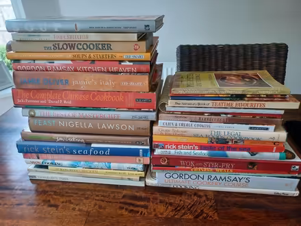 Photo of free Job lot of cook books (Woodley RG5) #1