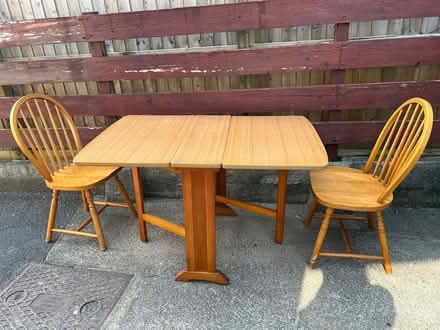 Photo of free Dining table and chairs (Caton) #4