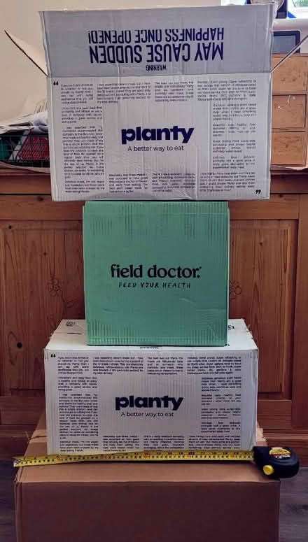 Photo of free 4 cardboard boxes (Cookridge LS16) #1