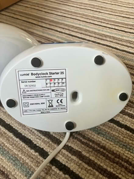 Photo of free PARTS - lumie body clock alarm (Emerson’s Green BS16) #3
