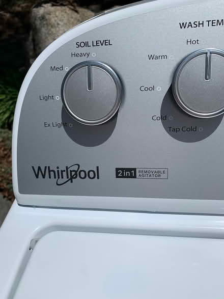 Photo of free 14 Mo. Whirlpool Washer, Needs Work (Penn Valley) #2
