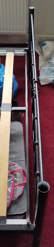 Photo of free Metal 4 post double bed frame (Eaton NR4) #4