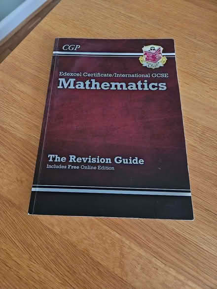 Photo of free IGCSE Maths revision guide (St Stephens AL3) #1
