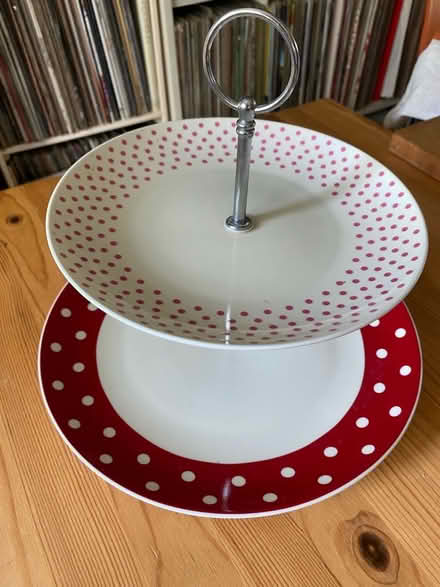 Photo of free Two tier ceramic cake stand (Lightpill GL5) #1