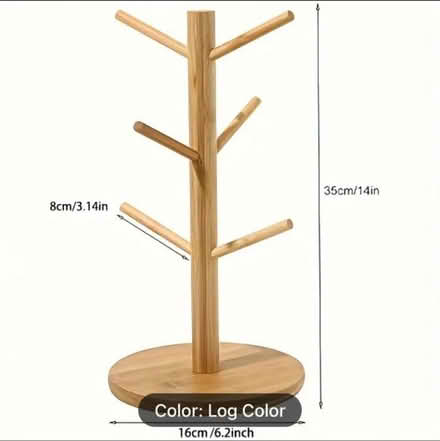 Photo of Wooden mug tree (Norton Lees S8) #1
