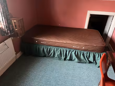 Photo of free Single divan and brown mattress (Greystones) #1