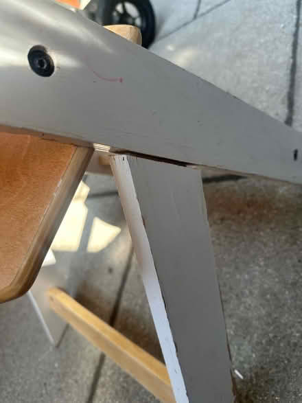 Photo of free KindaKraft Wooden High Chair (Lewes BN7) #3